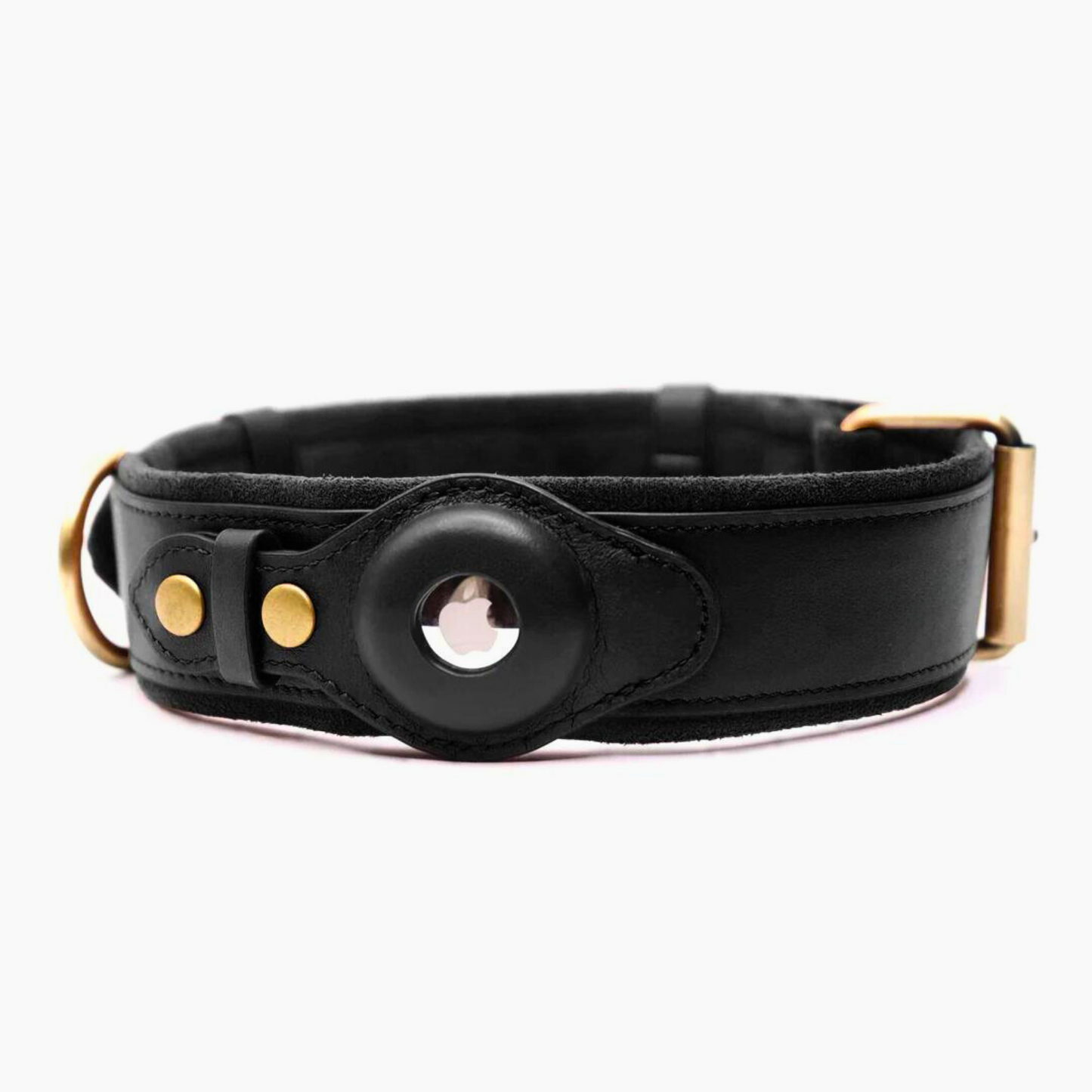 FUREVER PET™ Luxury Leather Airtag Dog Collar