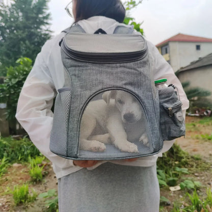 Portable Mesh Pet Bag